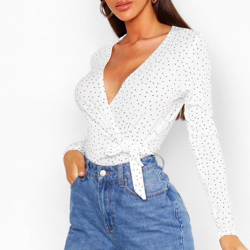 Polka Dot Bodysuit